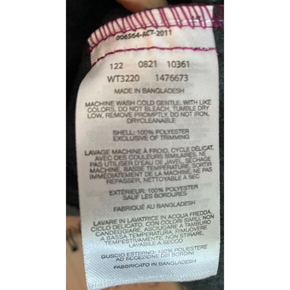 Columbia Mens 2XT Steens Mountain Zip Jacket Coat Burgundy/Black Polyester NWT - Picture 6 of 6